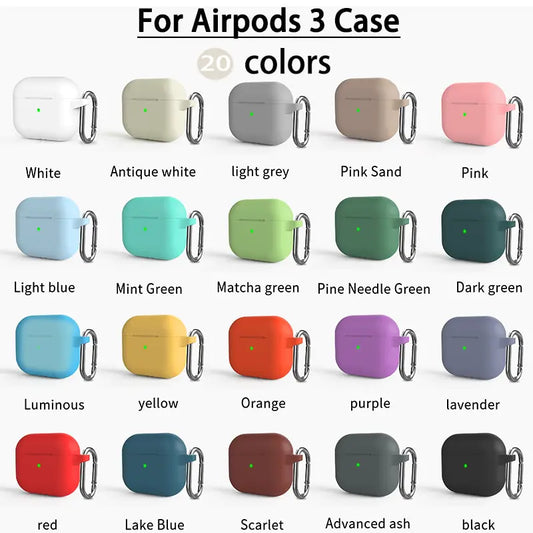 Silicone Colour Airpods 3 Case