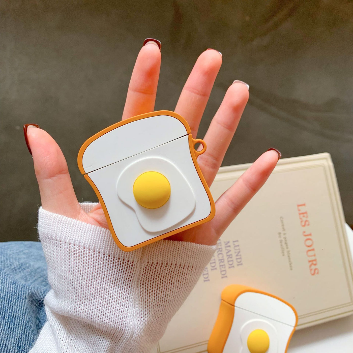 Breakfast Egg Toast Airpod CaseGizmo Gadgets