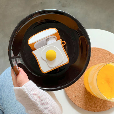 Breakfast Egg Toast Airpod CaseGizmo Gadgets