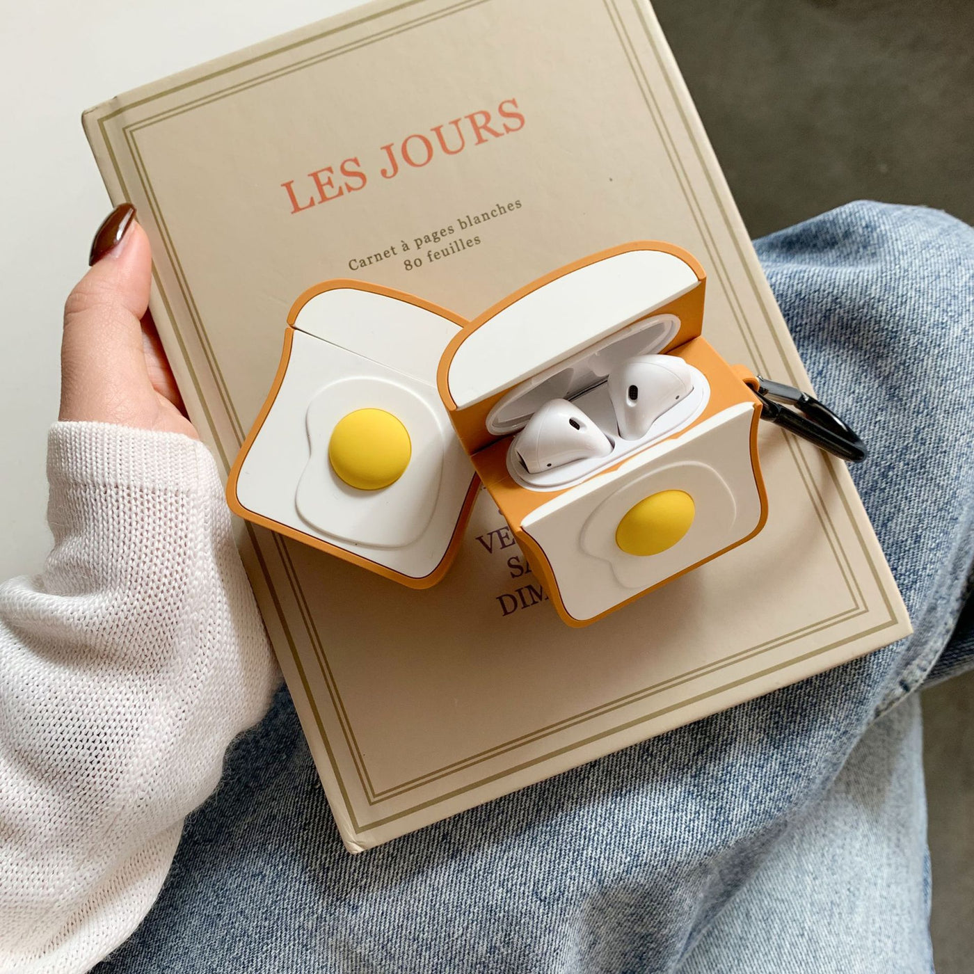 Breakfast Egg Toast Airpod CaseGizmo Gadgets