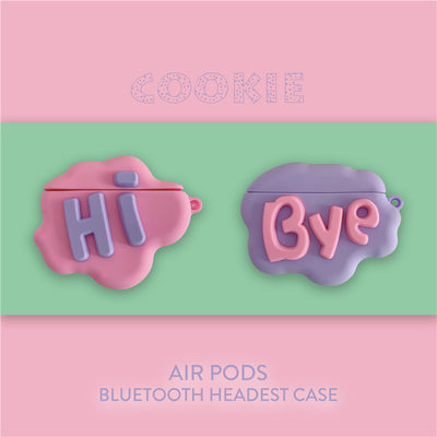 HI & BYE Cookie Airpod CasesGizmo Gadgets