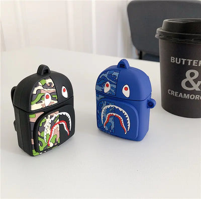 Creative Shark Backpack Airpod CasesIntroducing the Creative Shark Backpack Airpod Case! This stylish and functional case is perfect for protecting your Airpods. Made of high-quality materials, it's toGizmo Gadgets