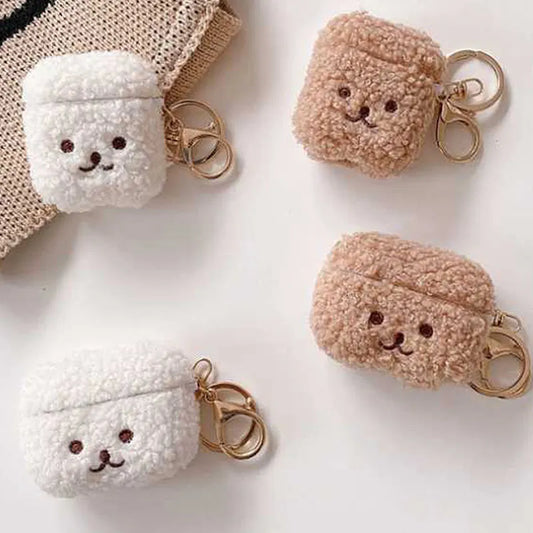 Cute Fluffy Animal Airpod Cases