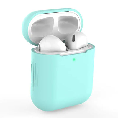 Silicone Colour Airpods Case For 1/2