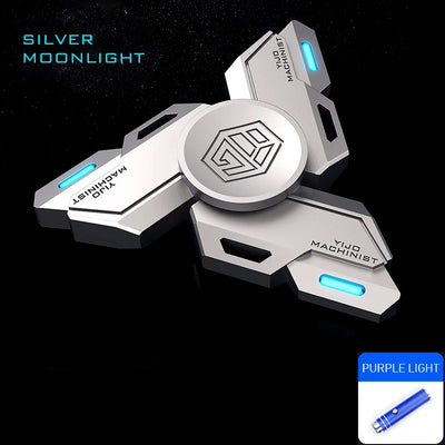 Luminous Metal Alloy Smart Fidget SpinnerGizmo Gadgets