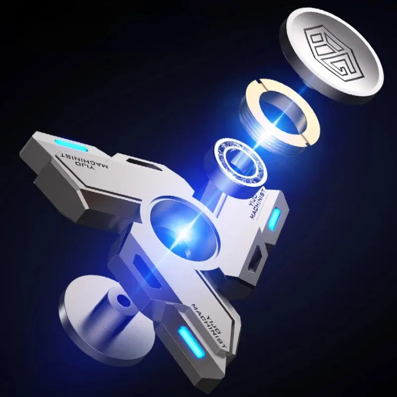 Luminous Metal Alloy Smart Fidget SpinnerGizmo Gadgets