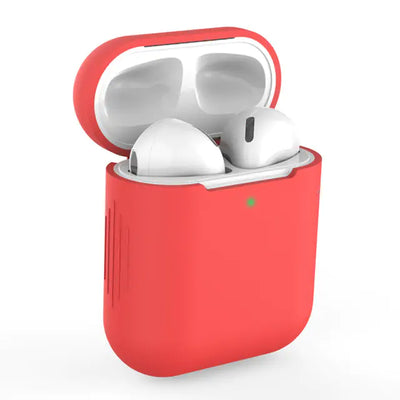 Silicone Colour Airpods Case For 1/2