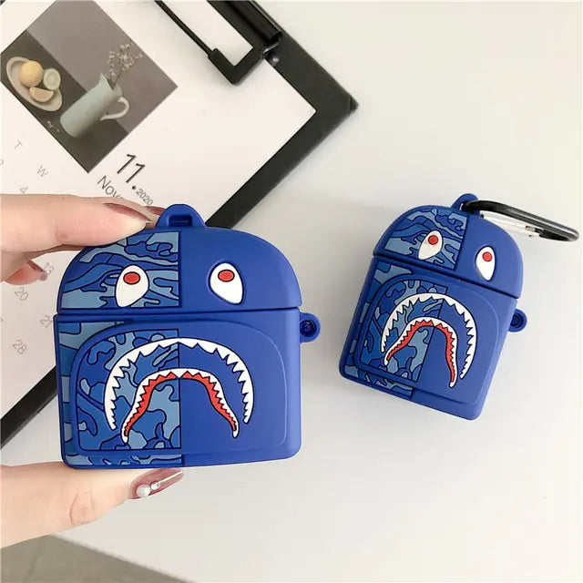 Creative Shark Backpack Airpod CasesIntroducing the Creative Shark Backpack Airpod Case! This stylish and functional case is perfect for protecting your Airpods. Made of high-quality materials, it's toGizmo Gadgets