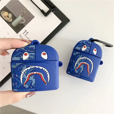 Creative Shark Backpack Airpod CasesIntroducing the Creative Shark Backpack Airpod Case! This stylish and functional case is perfect for protecting your Airpods. Made of high-quality materials, it's toGizmo Gadgets