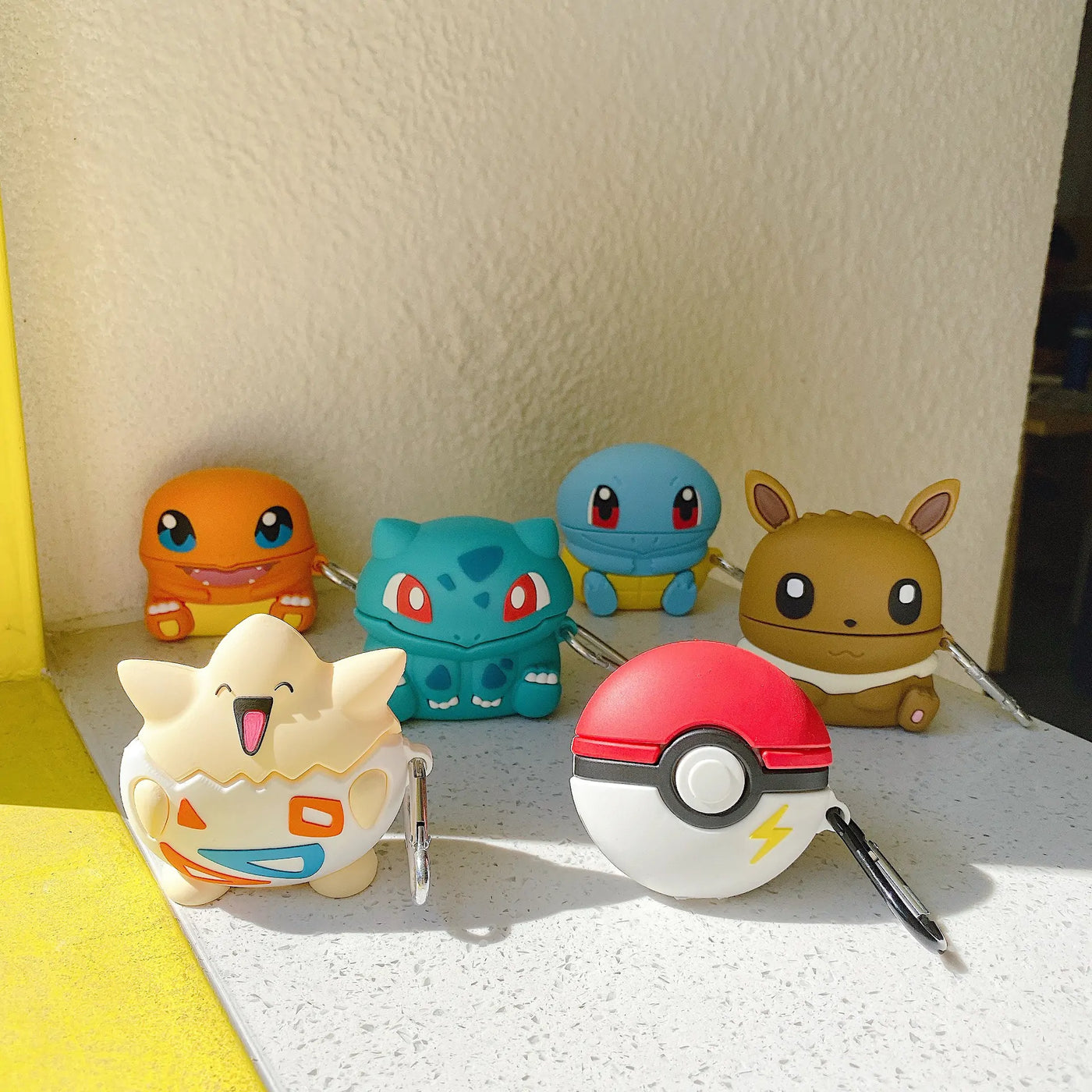 Pokemon Airpod CasesIntroducing the Pokemon Airpods Case! This adorable case is perfect for fans of the classic anime series. The case is designed to protect your Airpods from everyday Gizmo Gadgets