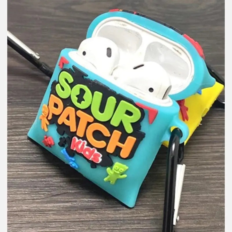 Sour Patch Kids Airpod CasesIntroducing the Sour Patch Kids Airpod Cases for all your wireless earphone needs! This case is specifically designed for AirPods Pro providing protection and style Gizmo Gadgets