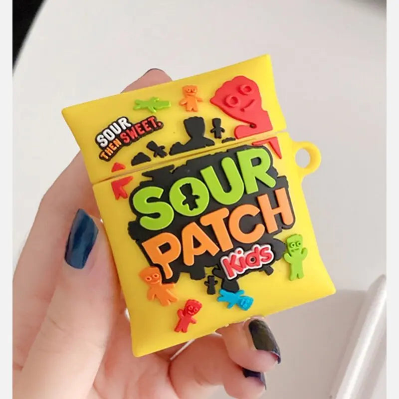 Sour Patch Kids Airpod CasesIntroducing the Sour Patch Kids Airpod Cases for all your wireless earphone needs! This case is specifically designed for AirPods Pro providing protection and style Gizmo Gadgets